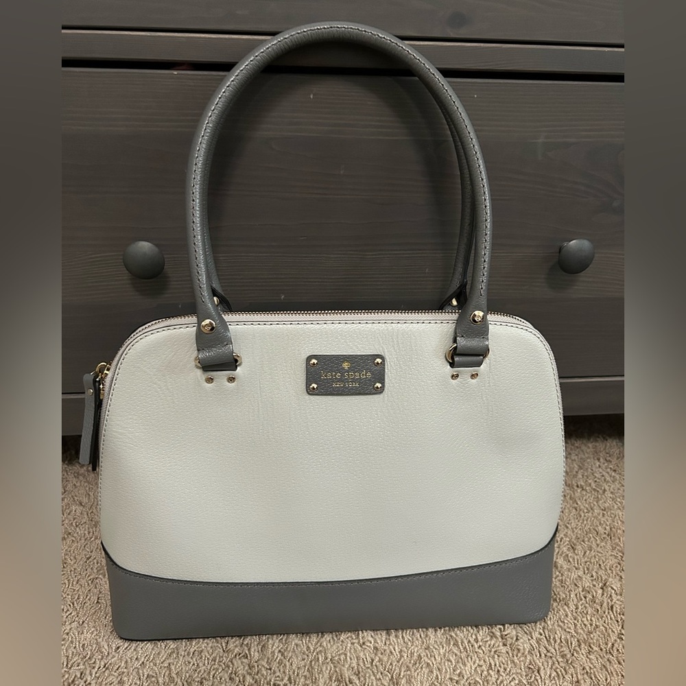 Kate Spade leather handbag (dome / bowler style)